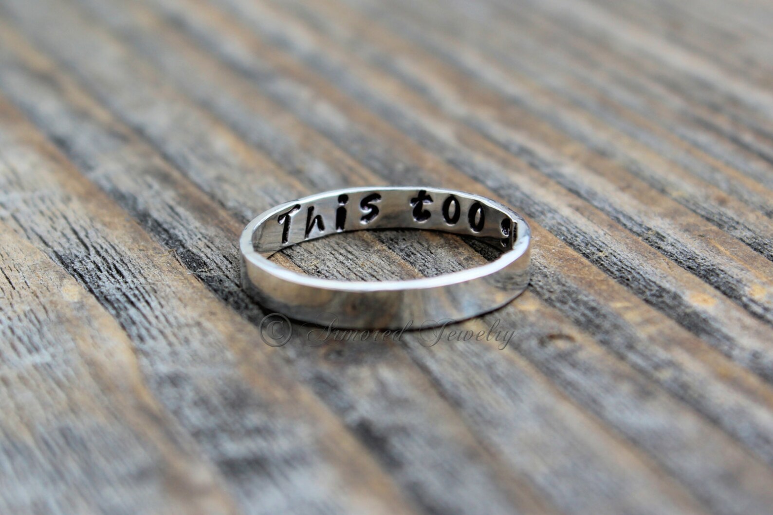 this too shall pass ring