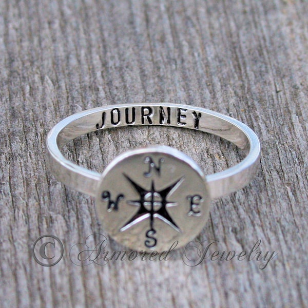 Bronze Compass Ring