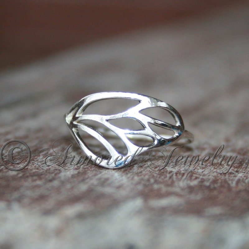Pentagram Pointed Wing Butterfly Ring