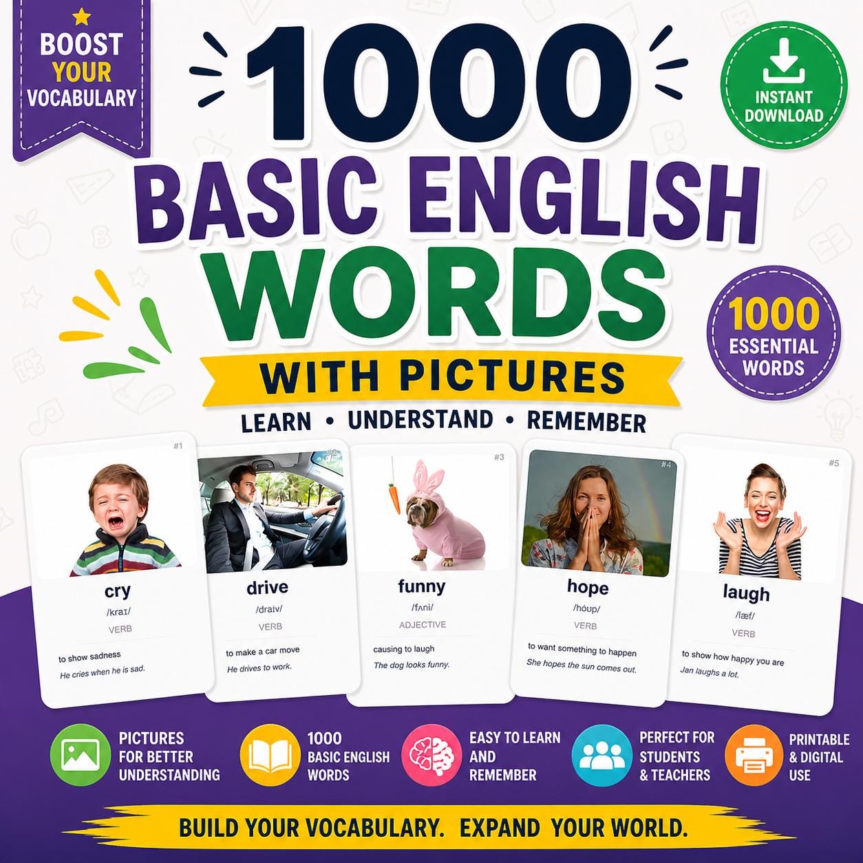 Learn English - Etsy