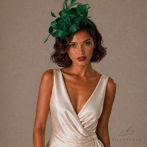 Green Race Day Hat - Etsy Green Race Day Hat - Etsy