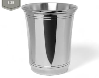 Personalized Carolina Pewter Julep Cup, Mint Julip Cups, Choice Of Size
