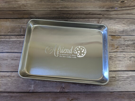 Personalized Cookie Sheet Small Engraved Aluminum Baking 