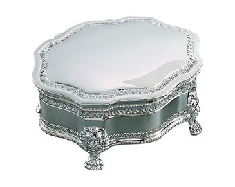 Personalized Victorian Style Jewelry Box