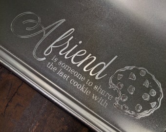 Personalized Baking Cookie Sheet, Baking Sheet, Large Aluminum Baking Sheet, 13&quot; x 18&quot;