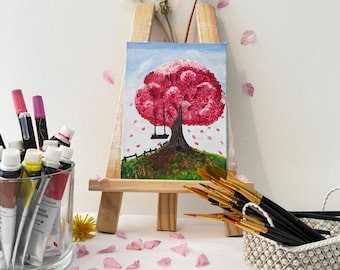 Linda cerejeira em flor