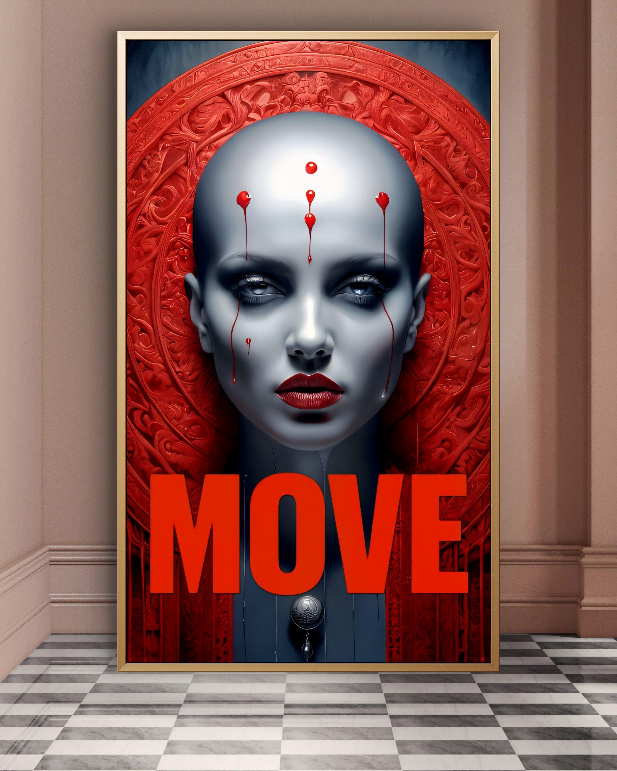 Cyberpunk Sci-fi Poster – Futuristic Wall Art Print (digital Download ...