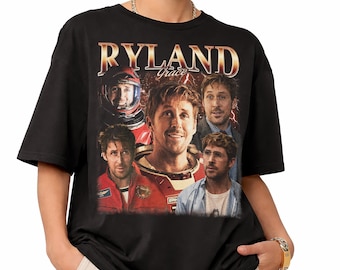 Ryland Grace Shirt, Project Hail Mary T-Shirt, Ryan Gosling Vintage 90s Bootleg Tee, Ryan Gosling Homage Shirt, Sci-Fi Book Fan Gift