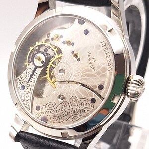 Waltham Vintage 6s Pocket Marriage Watch Conversion 40mm SS Wrist Watch 1904 Movement image 4