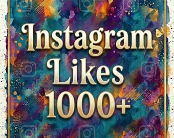 Oltre 1000 Mi piace su Instagram / Consegna rapida / Aumento dell'engagement / Servizio di crescita su Instagram