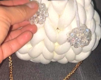 Handmade crochet bag