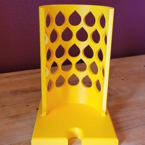 Weithals-Einmachglas-Deckel-Organizer - stapelbarer Küchen-Aufbewahrungshalter (Sonnenblumengelb)