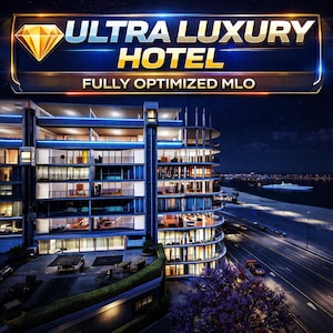 Jetty Hotel| Fivem mlo | Mlo | Optimized| Roleplay | High quality|