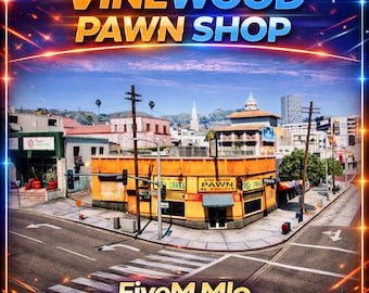 Casa de empeños Vinewood / Fivem mlo / Mlo / Optimizado / Juego de rol / Alta calidad /