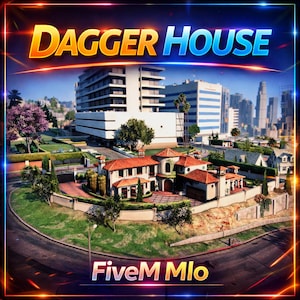 Dagger House/ Fivem mlo / Mlo / Ottimizzato/ Gioco di ruolo / Alta qualità/