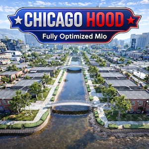 Chicago Hood| Fivem mlo | Mlo | Optimized| Roleplay | High quality|