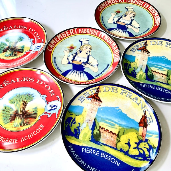 Set of 4 Nancy Green 2001 Boston Warehouse Wine & Cheese