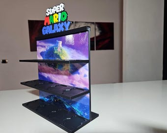 Présentoir Super Mario Galaxy de McDonald's