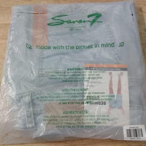 New Seven7 Women's Denim Mid Rise Cuffed Bermuda Shorts Size 12 image 2