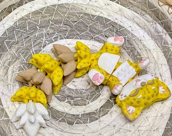 Flexi Cheetah 3D Printed, Articulated Cheetah with Fluffy Tail, Fidget Toy