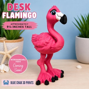 Skrivbordsflamingo: är “FLAMMANDE”