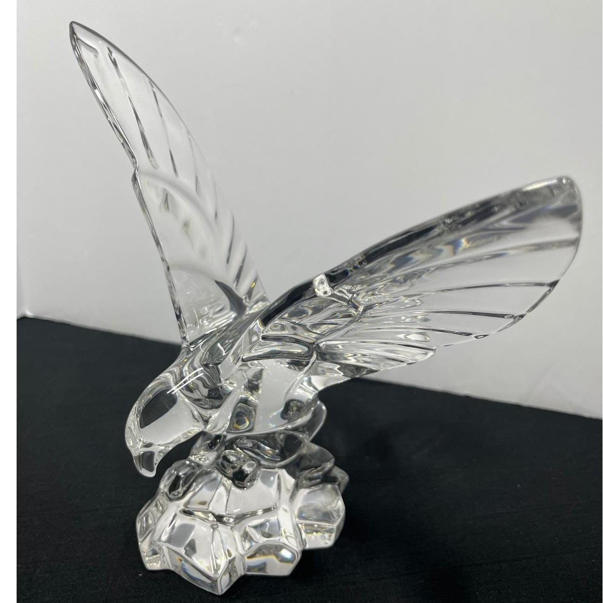 Val St Lambert Bird Crystal - Etsy