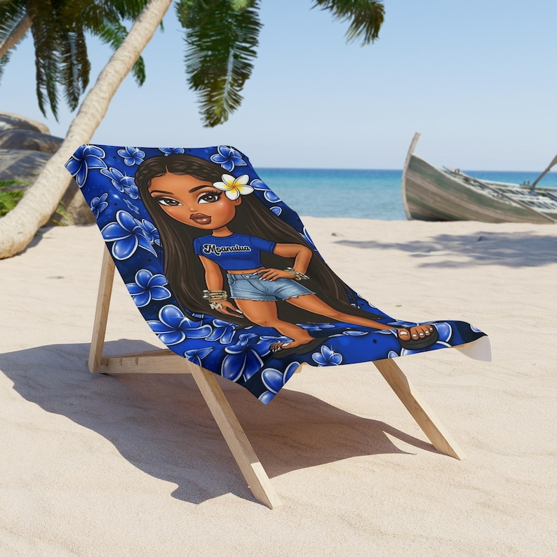 Moanalua Beach Towel image 1