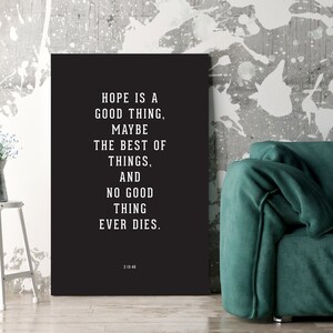 The Shawshank Redemption Crook Quote Poster Etsy