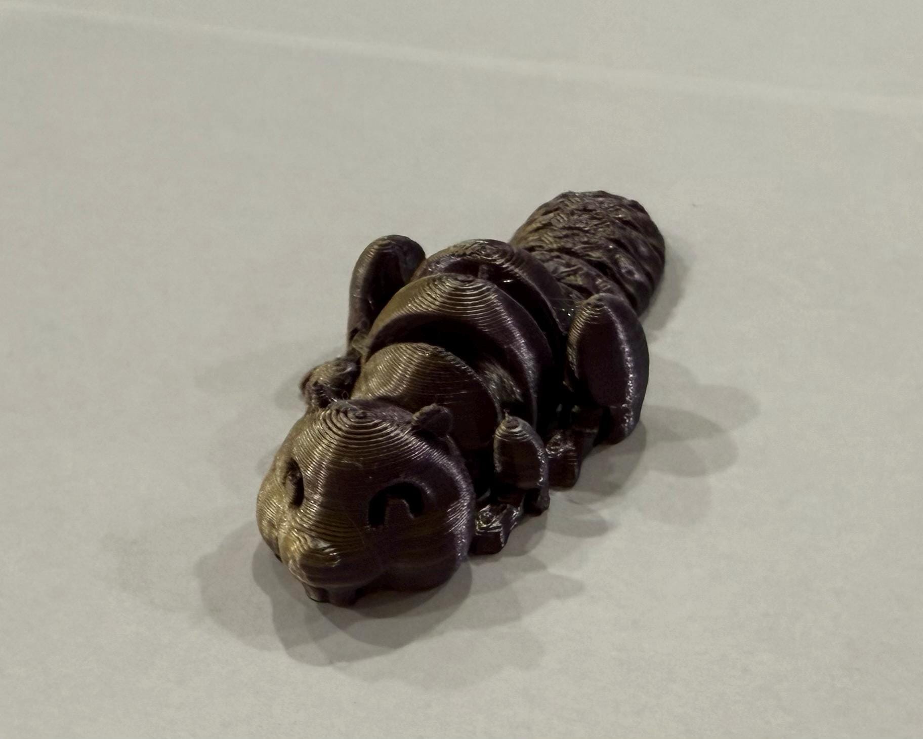 3D Printed Articulated Beaver Fidget Toy - Etsy