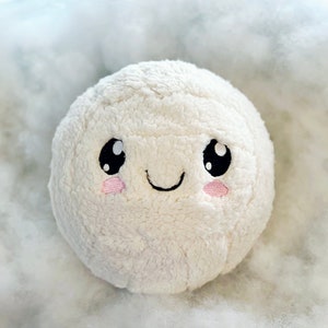 Plushie Volleyball Sherpa Volleyball Kawaii Volleyball image 3