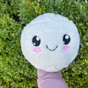 Plushie Volleyball Sherpa Volleyball Kawaii Volleyball image 6