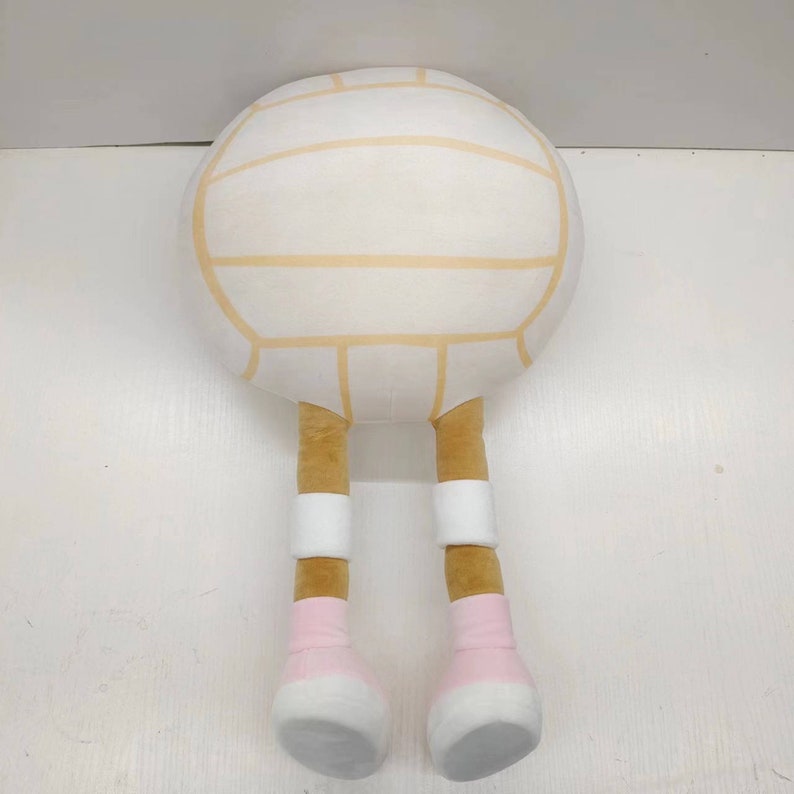 Back in Stock Velvet Plushie Volleyball Soft Squishy Volleyball With