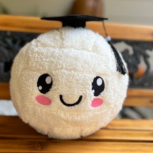 Plushie Volleyball Sherpa Volleyball Kawaii Volleyball image 9