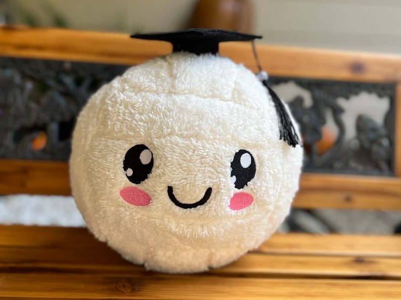 Plushie Volleyball Sherpa Volleyball Kawaii Volleyball image 9