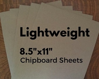 Chipboard Chip Board Sheets / Light Weight Chipboard Cardboard /Recycled Thick Kraft Board / Brown Paper Board Sheets