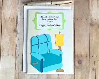 Fathers Day Card, Funny Card for Dad, Dad Gift Dad, Father's Day Card, Sarcastic Card for Dad, Handmade Card, Funny Father's Day Card