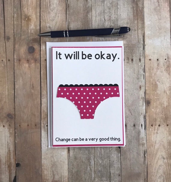Funny Sorry Card, Panties Women, Underwear Her, Support Card Funny,  Friendship Card Funny, Friendship Gift, Funny Moving Card, Moving Away -   Canada