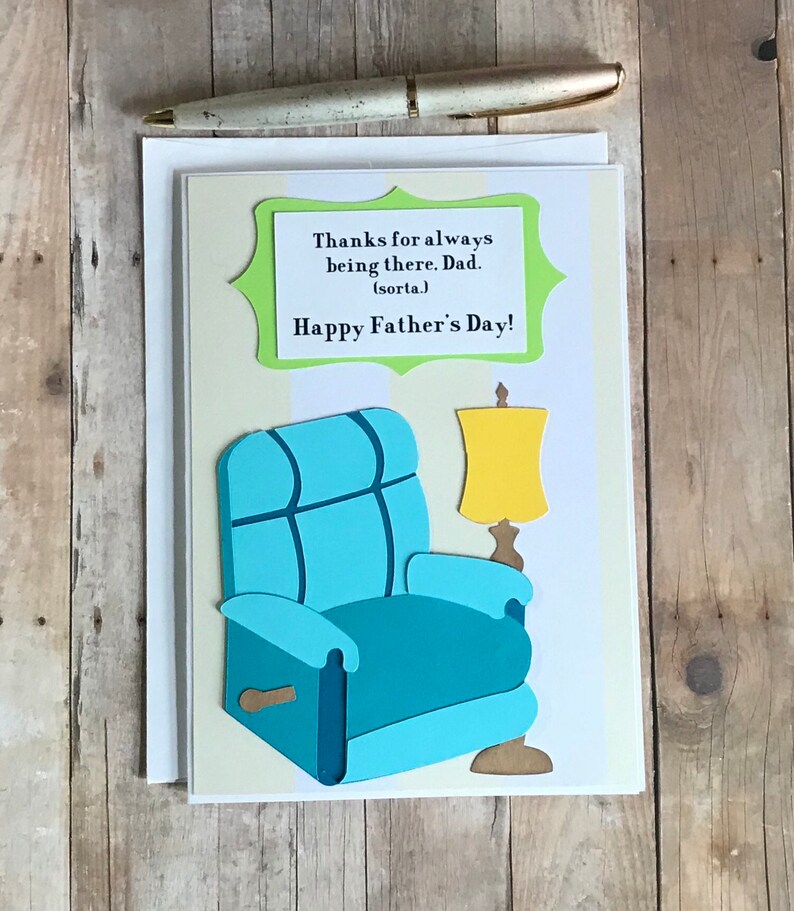 Fathers Day Card, Funny Card for Dad, Dad Gift Dad, Father's Day Card, Sarcastic Card for Dad, Handmade Card, Funny Father's Day Card image 4