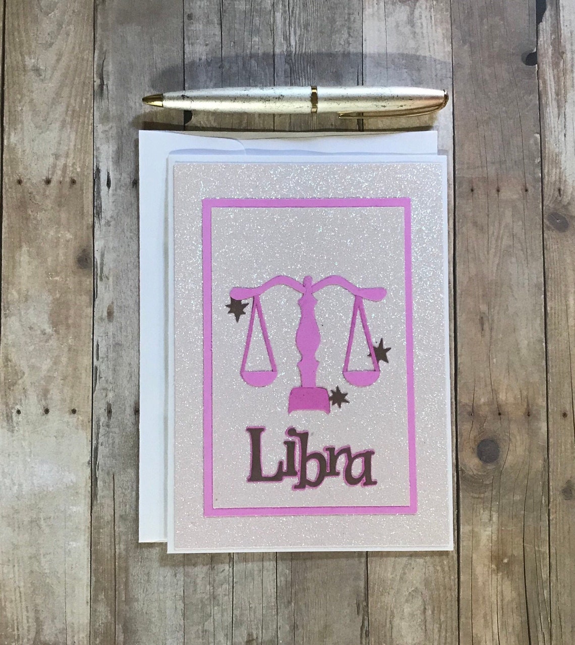 Libra Birthday Card Zodiac Birthday Gift Libra Birthday - Etsy