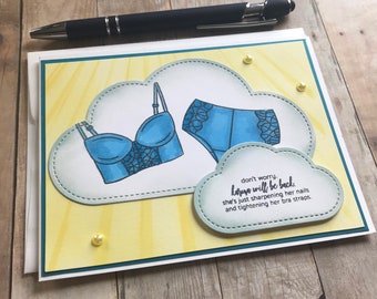 Karma Card, Support Card for Friend, Sorry Card, Encouragement Gifts, Friendship Card, Best Selling Items, Bra Gifts, Underwear Gifts