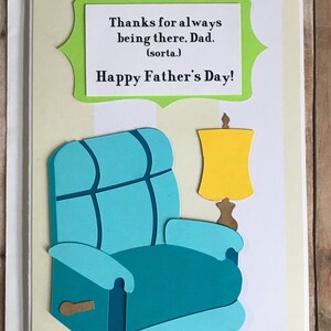 Fathers Day Card, Funny Card for Dad, Dad Gift Dad, Father's Day Card, Sarcastic Card for Dad, Handmade Card, Funny Father's Day Card image 5