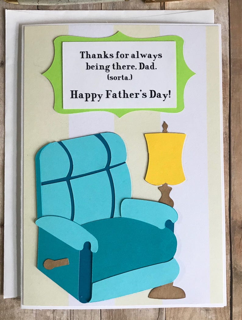 Fathers Day Card, Funny Card for Dad, Dad Gift Dad, Father's Day Card, Sarcastic Card for Dad, Handmade Card, Funny Father's Day Card image 5