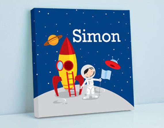 Items similar to Boy's Personalized Wall Art on Etsy