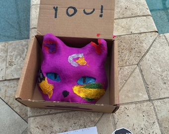 Weltraum Katzen Therian Maske