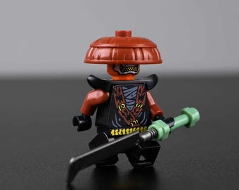 MOC Rox Minifigure – Forbidden Five Mystic, Shatterspin Sorceress – Ninjago Dragons Rising Villain