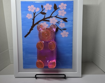 3D Gummy Bear Wall Art