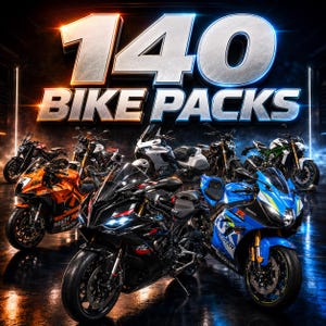 Premium FiveM 140 Bikes Pack | Fully Optimized | High Quality