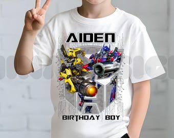 Personalized Kids Shirt, Birthday Theme Party Shirt, Birthday Boy Family Shirts, All sizes DV84