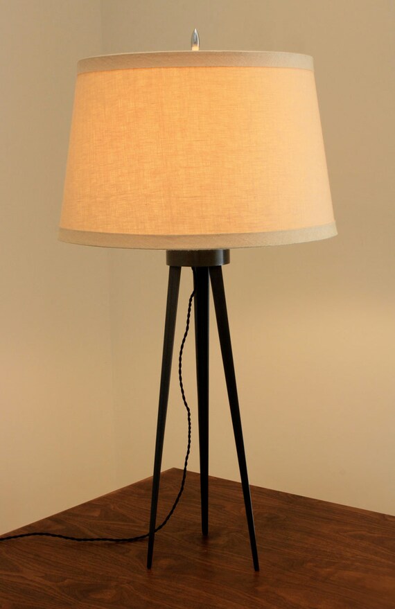 Items similar to Tripod Table Lamp NO shade on Etsy