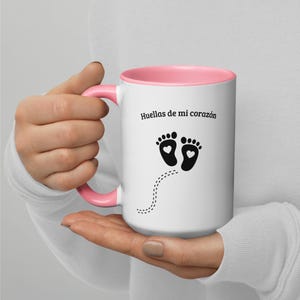 Tiny Feet Big Love Mug – New Mom Gift – First Time Mom Coffee Cup
